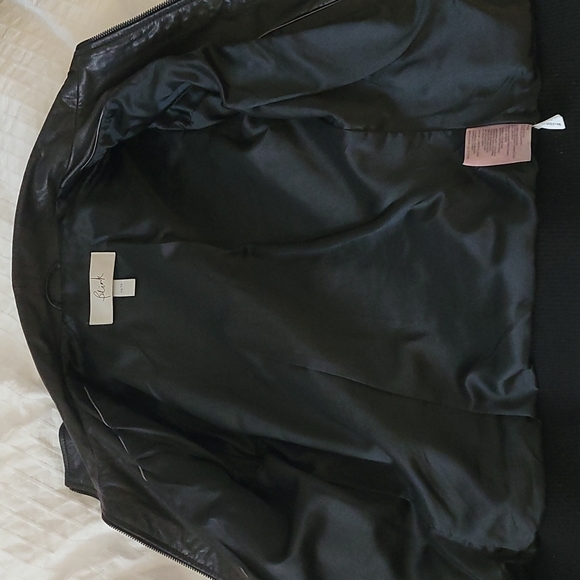 Genuine leather Jacket Bomber - Picture 4 of 8